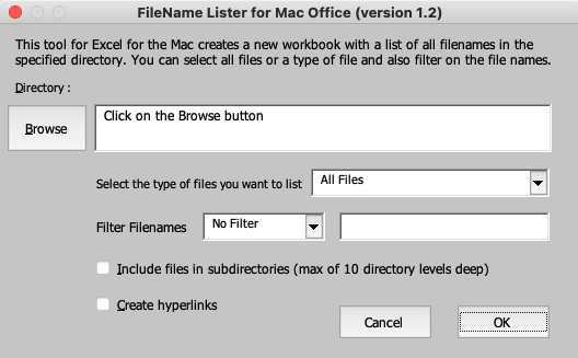 FileNameLister